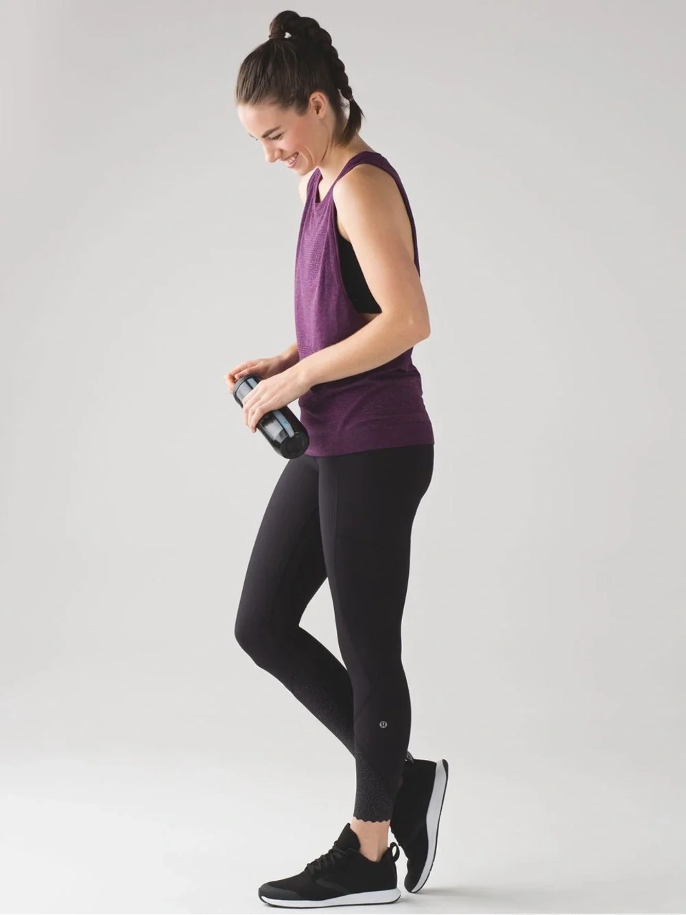 Lululemon /// Women’s Breeze By Muscle Tank - Aurora / Black - Size 8